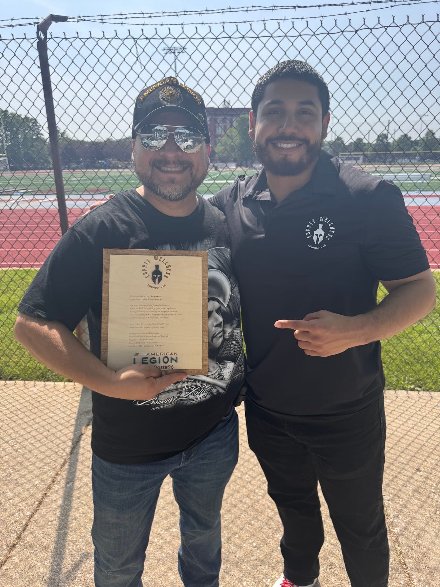 Esprit de Corps Foundation community award presentation in Chicago