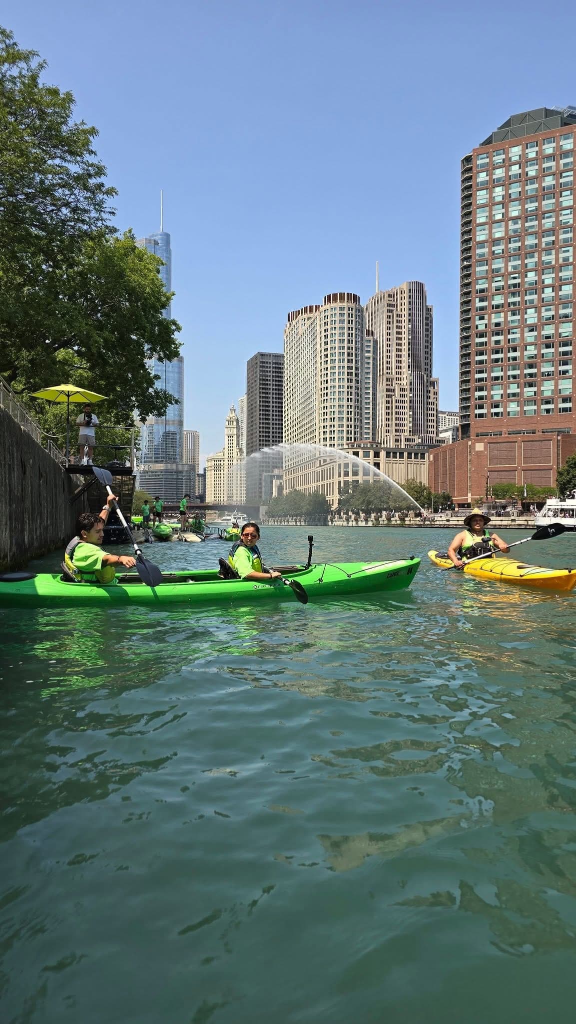EDC Outdoors veteran river adventure on the Chicago River
