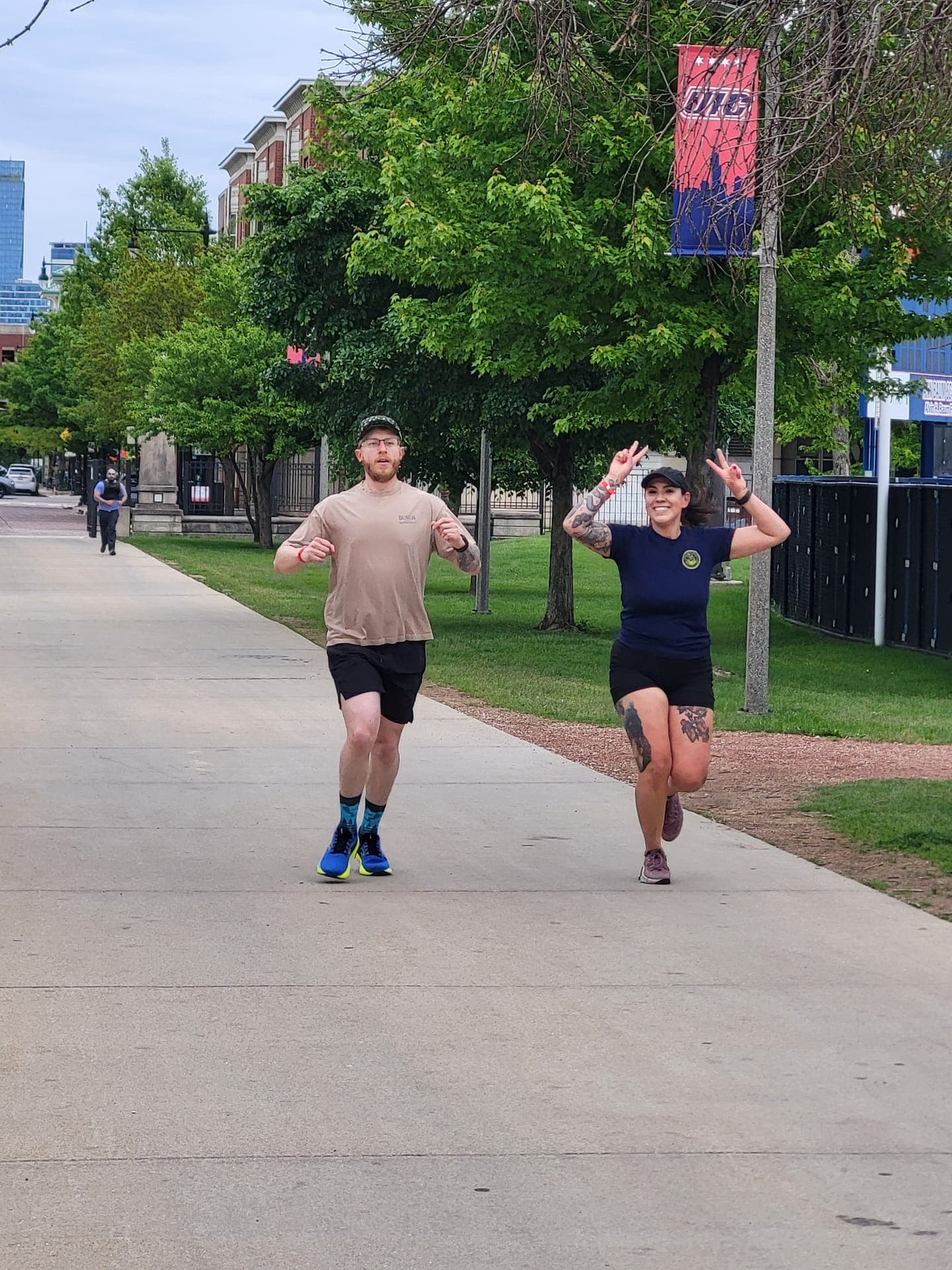 MURPH Festival veteran group close-up at Memorial Day event in Chicago