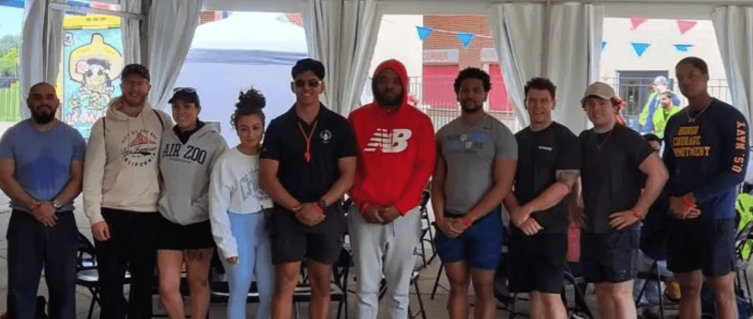 Veteran participants at MURPH Festival Memorial Day fitness event in Chicago
