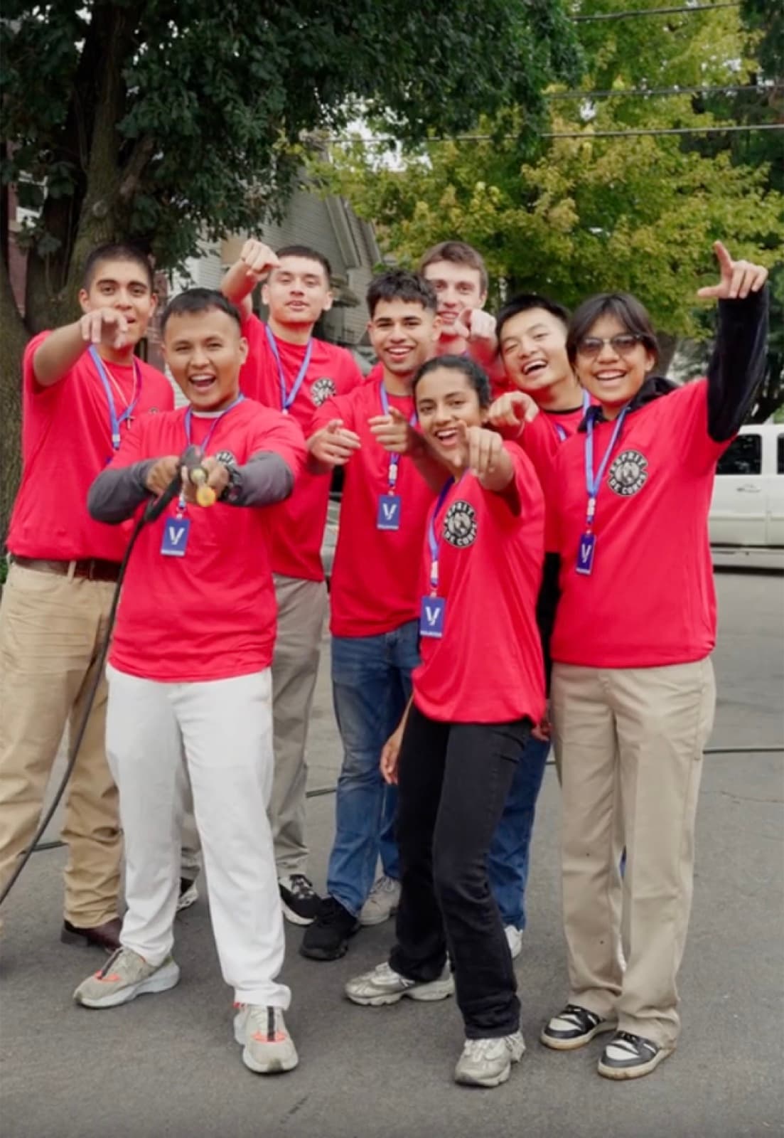 Esprit de Corps Foundation volunteer group in Chicago